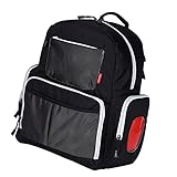 Kesoto 大容量　軽量　耐久性　マザーズバッグ　ミイラ　ハンドバッグ　赤ちゃんのおむつ　ショルダー　バッグ　ベビー用品　収納　全2色 - ブラック