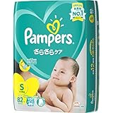 【Ｐ＆Ｇ】パンパース コットンケア Sサイズ×80枚入+2枚入