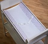 Blooming Hearts Orchid Cotton Velour Changing Pad Cover [並行輸入品]