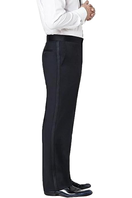 Henry Segal Women's Tuxedo Pants Flat 