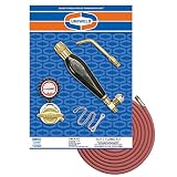Uniweld K37 Air/Acetylene Soft Flame Kit for B Tank with TH3 Handle and S23 Screw Connect Tip [並行輸入品