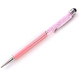 [GOLD STONE] ボールペン キラキラ クリスタル入り 太さ1.0mm タッチペン kirakira ピンクⅠ