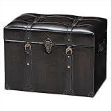 萩原:収納スツール MC-6001DBR