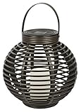 SINTECHNO SYA-1309 Solar Powered Flickering LED Rattan Basket [並行輸入品]