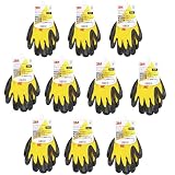 【まとめ売り10パック】3M 作業用手袋 コンフォートグリップグローブ, イエロー, Mサイズ, GLOVE-YEL-M-10P
