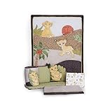 Disney Lion King 4-Piece Crib Bedding Set by Kids Line [並行輸入品]
