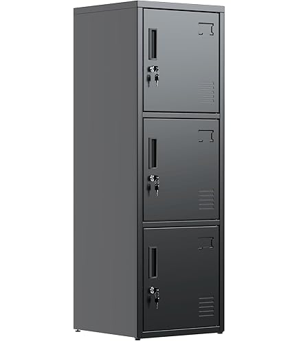 Amazon.co.jp: 貴重品ロッカー 小型 8人用 鍵付き ダイヤル錠