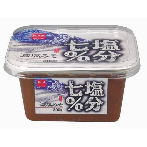 紅一点 塩分七％ 減塩みそ