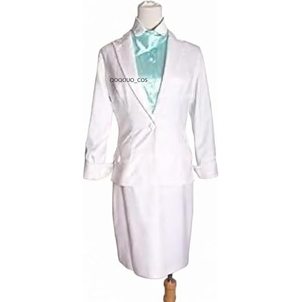 Amazon.co.jp: [shibuya_cos_shop] CA制服大韓航空 4点セット コスプレ