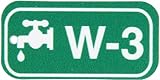 Brady 105646 1 1/2 Height x 3 Width, 1.5 inches Plastic (B-401), White on Green Energy Source Tags (