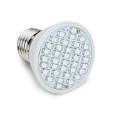 amzmonnsuta　5W E27口金ガーデン園芸 室内栽培用36 LED植物育成電球ランプ　温室観葉植物 ・胡蝶蘭 ・水耕栽培 ・家庭菜園・ 水草栽培・苗　ライト