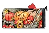 MailWraps Welcome Fall Pumpkins Mailbox Cover #01224 [並行輸入品]