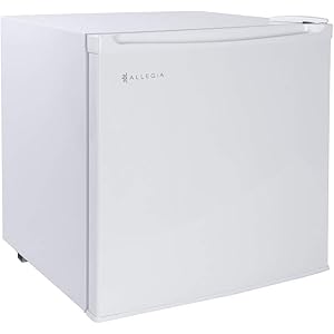 ALLEGiA(アレジア) 小型冷凍庫(36L) 1ドア 庫内LED灯付 家庭用 AR-BD40-NW