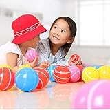 12 pcs a-cool 2.76 " / 7 cmカラフルなソフトプラスチック海洋ボールSwim Pitボールピット楽しいボールベビーキッドおもちゃ玩具クリスマスギフトマルチカラー