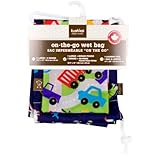 Kushies "On The Go" Wet Bag with Pacifier Pouch, Boy Print by Kushies [並行輸入品]