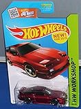ホットウィール 2015 #205 1996 ニッサン 180SX Type X レッド [並行輸入品]
