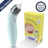 電動鼻水吸引器,MDBベビーバナナエレクトモーション鼻吸引器 - 新生児および幼児のための安全で、速く、衛生的なスノーサッカー - バッテリー操作された鼻クリーナー（青）