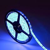 12 V DC柔軟なLEDストリップライト、防水16.4 Ft / 5 m LEDライトストリップ、300単位2835 3528 5050leds、照明ストリップ、LEDテープ 5050 Non-Wa