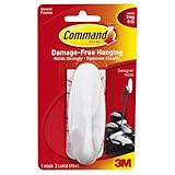 3M 17083大きな白いプラスチックコマンドデザイナーフック