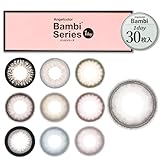 [ 益若つばさ プロデュース ] カラコン エンジェルカラー バンビ ワンデー angelcolor bambi series 1day【 1箱30枚入 】PWR：-06.50／COLOR：スワンブルー