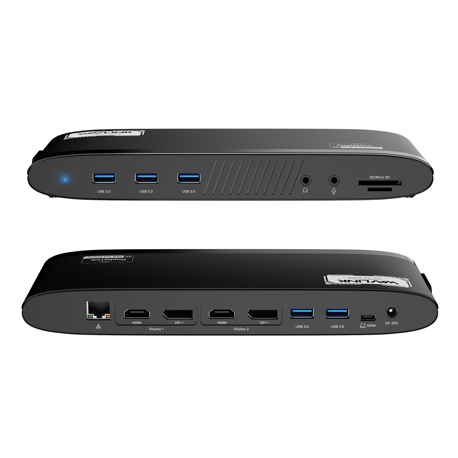 【プライムデー】【15,999円】 WAVLINK 14in1 DisplayLink対応 デュアル5K出力 ドッキングステーション 【送料無料】