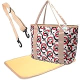 Babyhugs? Cute Design 3pcs Tote Nappy Changing Diaper Bag Set including Changing Mat - Chain Links b