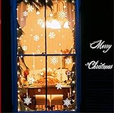 [ファンノシ]Fanessy　ウォールステッカー クリスマス 2017 店舗装飾 子供部屋 リビング 壁紙 きれいに 剥がせる 壁 オーナメント インテリア デコレーション クリスマスの窓飾り用に　P