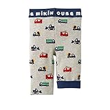 MIKIHOUSE(ミキハウス)星＆リボン 総柄８分丈スパッツ 80cm,紺