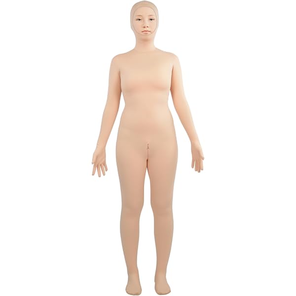 ZENTAI DREAMER 肌色全身タイツ　Lサイズ　[美少女着ぐるみ] Amazon.co.jp: [Zentai Dreamer] ZD36F フェイクスキン ゼンタイ 全身