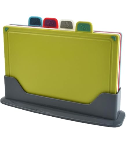 Amazon | Joseph Joseph Duo Icon 4ピース 色分けされたまな板