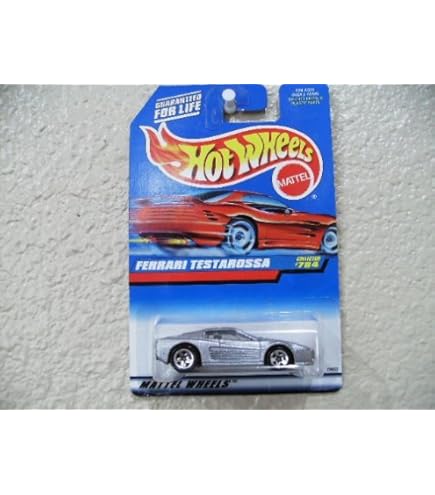 Hot Wheels Ferrari Testarossa, [Black] #834 : Amazon.com.au: Toys