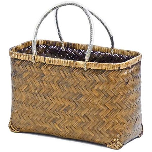 Amazon.co.jp: ウリハダカエデかご 瓜肌楓籠 ウリハダカエデの樹皮  