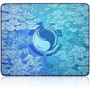 【生産終了 限定販売】 EsportsTiger マウスパッド GRANDMASTER GREEN ゲーミングマウスパッド – ステッチエッジ ゴムベース コントロールに最適化 Lサイズ 縦 400mm x 横 480mm【国内正規代理店保証品】