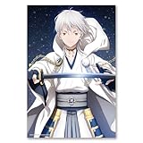 活撃 刀剣乱舞 鶴丸国永 ビッグブランケット 06 約H1,500×W1,000mm