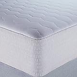 Beautyrest Waterproof Microfiber Hypoallergenic Mattress Pad with 15 Expand-a-Grip Skirt, Full