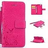 UNEXTATI iPhone 6 Plus / iPhone 6s Plus ケース 高品質 PUレザー 手帳型ケース 衝撃吸収 カバー カード収納 全面保護 Apple iPhone6 Plus 