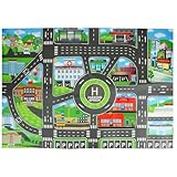 道路 交通 車 マップ シート ミニカー 知育 プレイマット 道路 子供ゲームパッド 遊びマット 道路交通 プレイマット カーペット 防汚 洗える 抗皺不熱 防水 洗える 床暖房対応 ベビーや子供の部屋 早期教育 保育園 幼稚園 プレイマット 道路 交通 プレイマット 交通道路 子供 プレイマット ラグ キッズマット 子供部屋