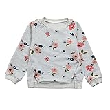 Tovadoo 子供服 女の子 トップス 長袖 秋冬 パーカー 花柄 裏毛 和風 姉妹揃い 可愛い 通学 部屋着 3-7歳