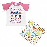 (バンダイ)BANDAI 半袖Tシャツ ベビー アンパンマン UV加工 タオル付 ピンク 80