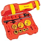 Starrett KDP11042-N 15 Piece Fastcut Bi-Metal Industrial Hole Saw Kit by Starrett