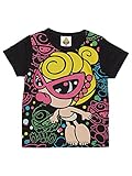 (マイファーストヒステリック) MY FIRST HYSTERIC SUPER POP MONSTER カラフルプリント 半袖Tシャツ 90cm ブラック