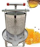 蜂蜜ジューサー、ステンレス製蜂蜜プレス、小型蜂蜜抽出器、養蜂機器、蜂蜜圧縮ワックスメーカー、ステンレス鋼蜂蜜フィルター、使いやすい、蜂蜜分離器、家庭用、砂糖絞り器、蜂蜜抽出器、手動ジューサー、野菜脱水機 (A)