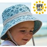 (クーリンガル) kooringal ベビー 男の子 帽子 UPF50 紫外線カットおさかな リバーシブル