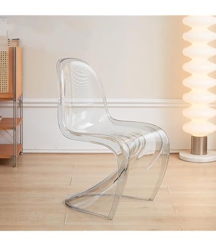 Amazon｜ダイニングチェア 透明チェア デザイナーズチェア S字型