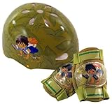 Diego Hardshell Bicycle Helmet and Protective Pad Value Pack (Toddler) [並行輸入品]