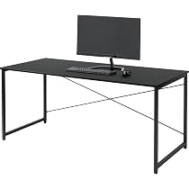 Amazon | サンワダイレクト パソコンデスク 幅160×奥行70cm モニター
