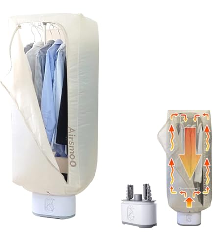 Amazon | Airsmoo(エアスムー) Airsmoo-04 多機能Airアイロン乾燥機