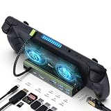 ROG XBOX ALLY/ROG XBOX ALLY X ドック Tomistan【新登場10in1ポート&放熱ファン*2対応】Steam deck/Oled/旧型Switch/ELドック HDMI 2.0 4K 60HZ /1080P 1000Ⅿbps USB 3.0×3 100W PD急速充電 合金外壳制造 軽量 持ち運び便利 (TM-103)