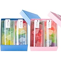 琥珀　様♡ 専用✧。·*  ゆきむら 琥珀糖 柚子・苺 2個入セット | SAIKADOU Online-Shop