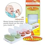Petite Creations Baby Cubes, 4 Ounce, 4-Count by PETJG [並行輸入品]